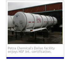 The Petra Companies are a network of chemical companies who provide high-quality chemical products and are a terminal for liquids and dry bagging.